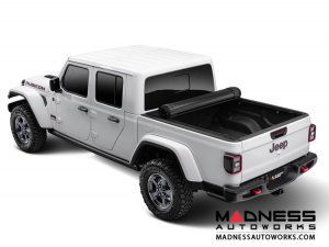 Jeep Gladiator Armis Hard Rolling Bed Cover w/ Trail Rail Cargo System
